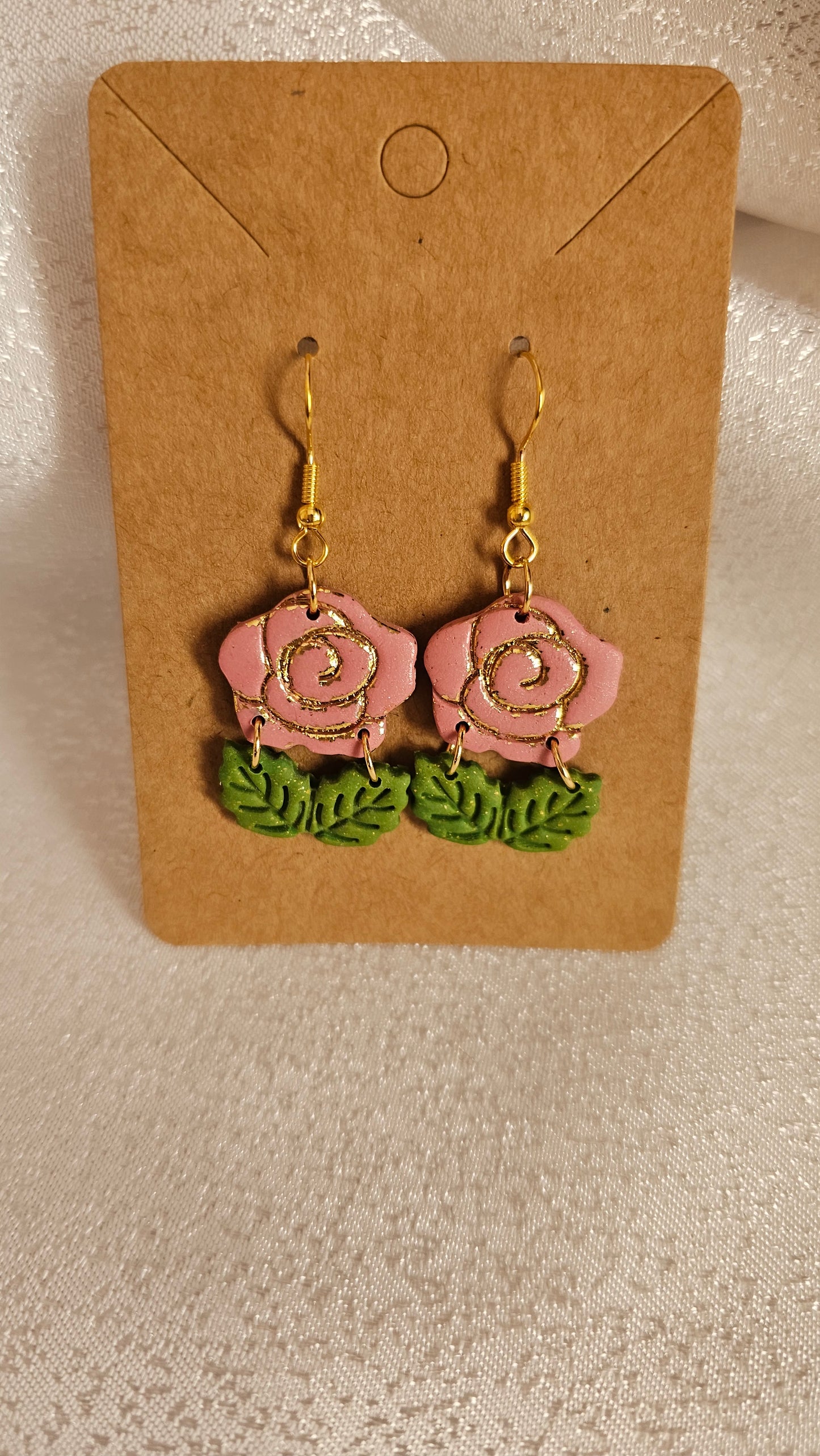 Rose with Leafs