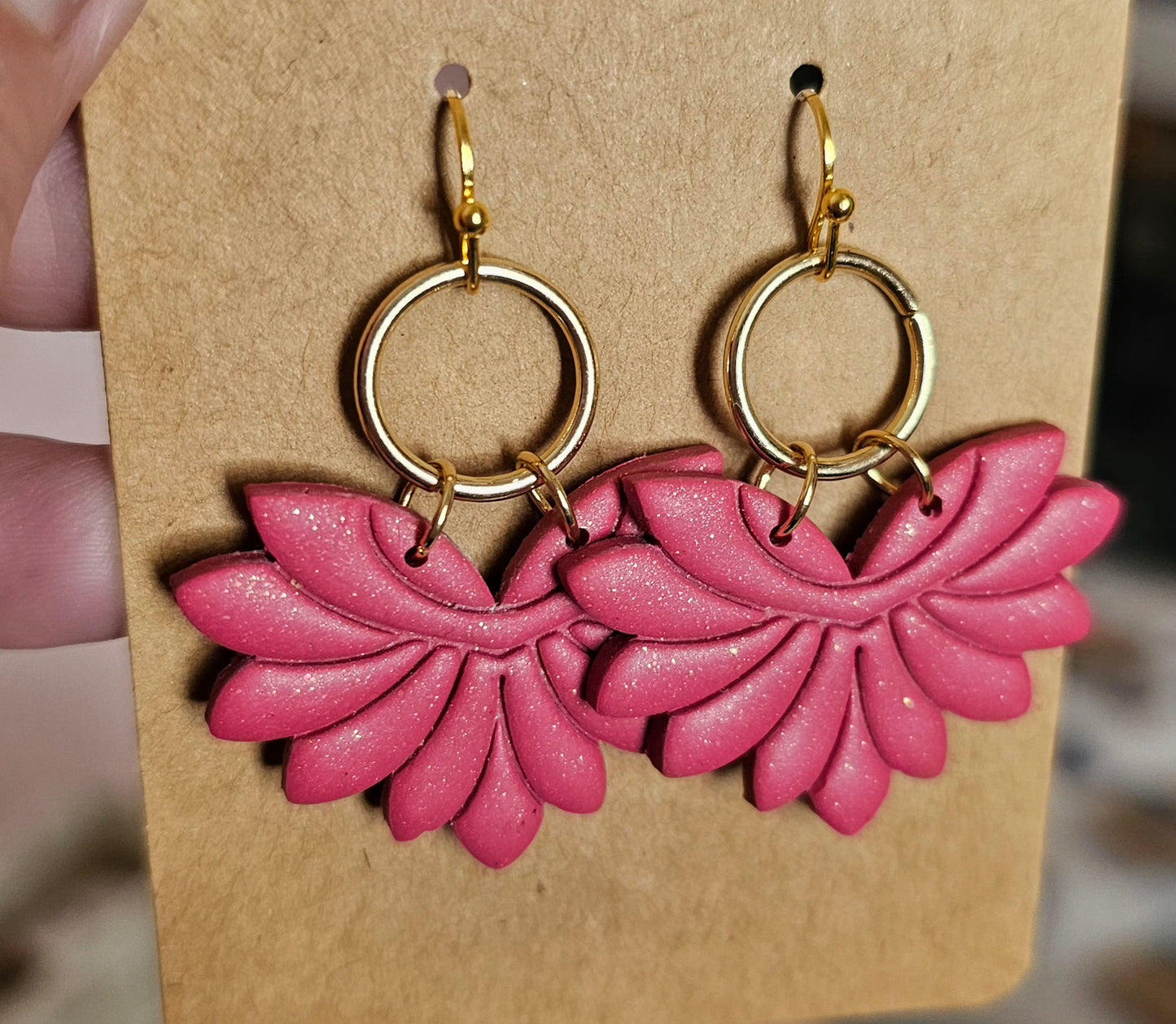Polymer clay dangle