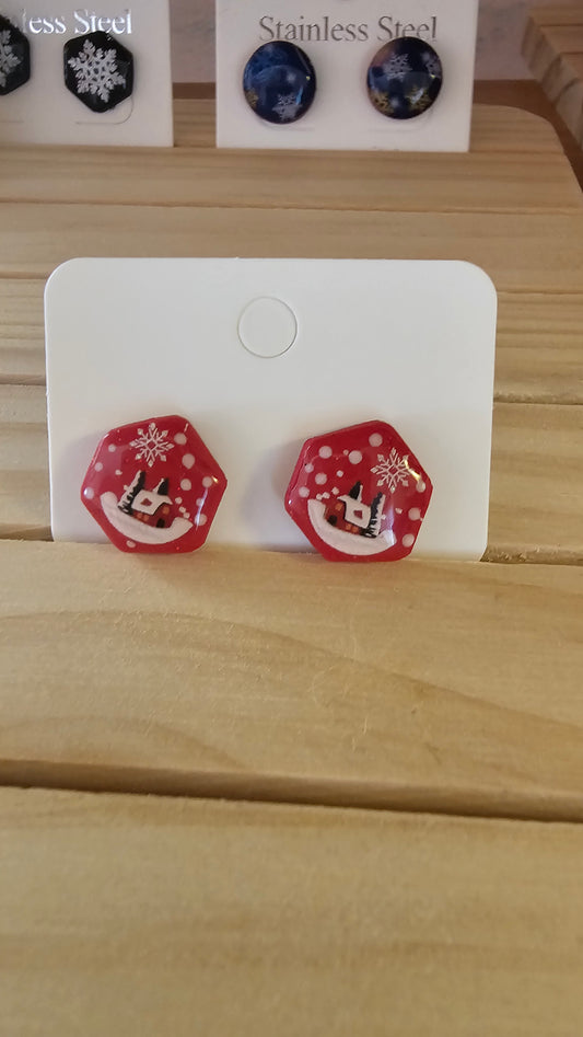 Christmas studs