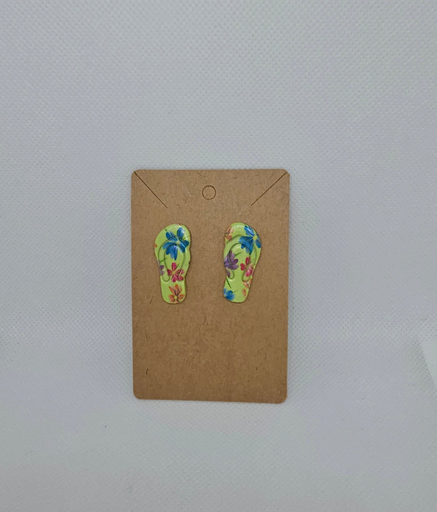 Flipflop flowers earrings