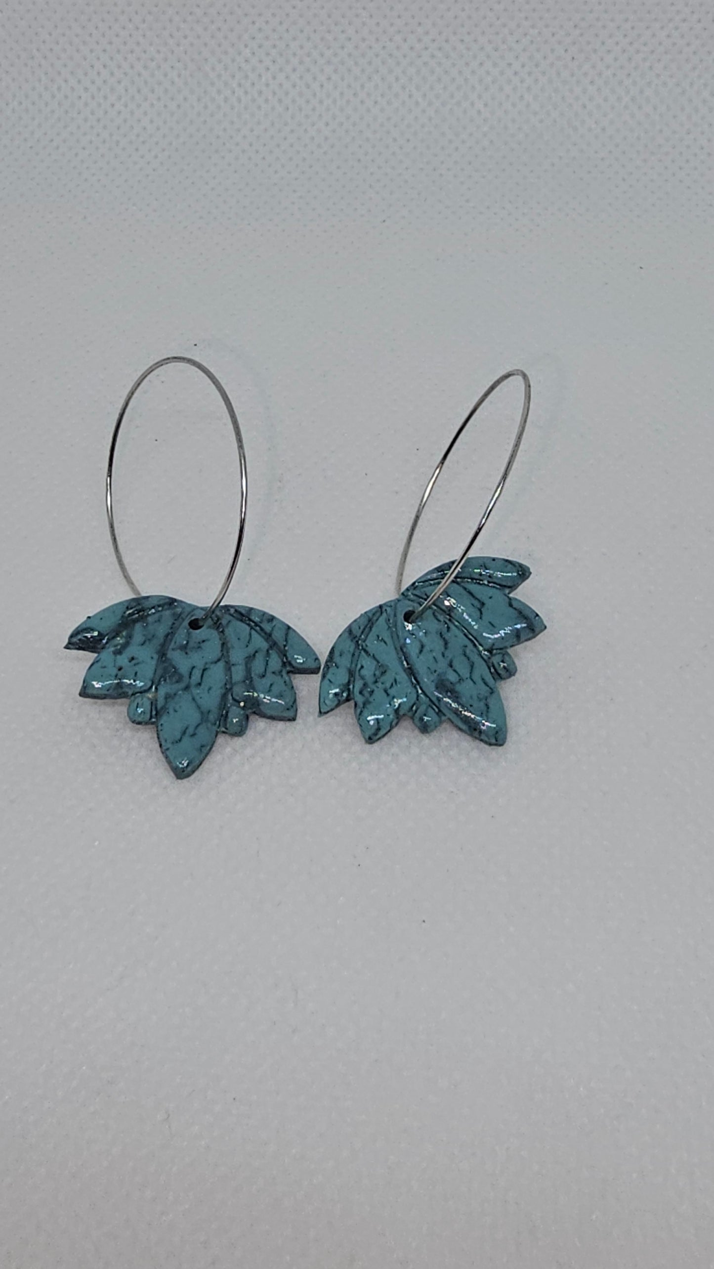 Silver hoops