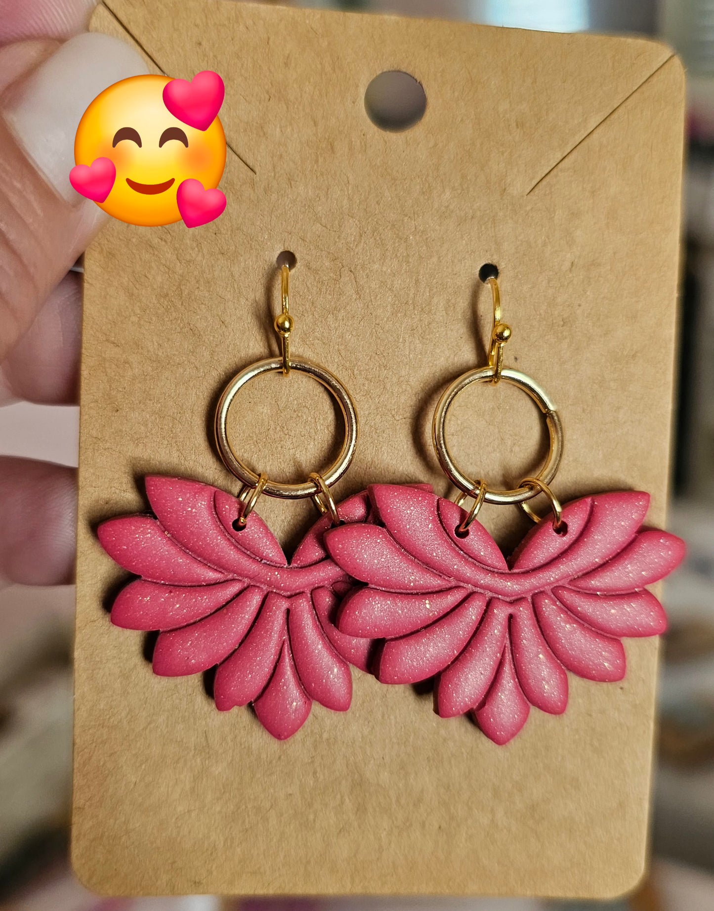 Polymer clay dangle